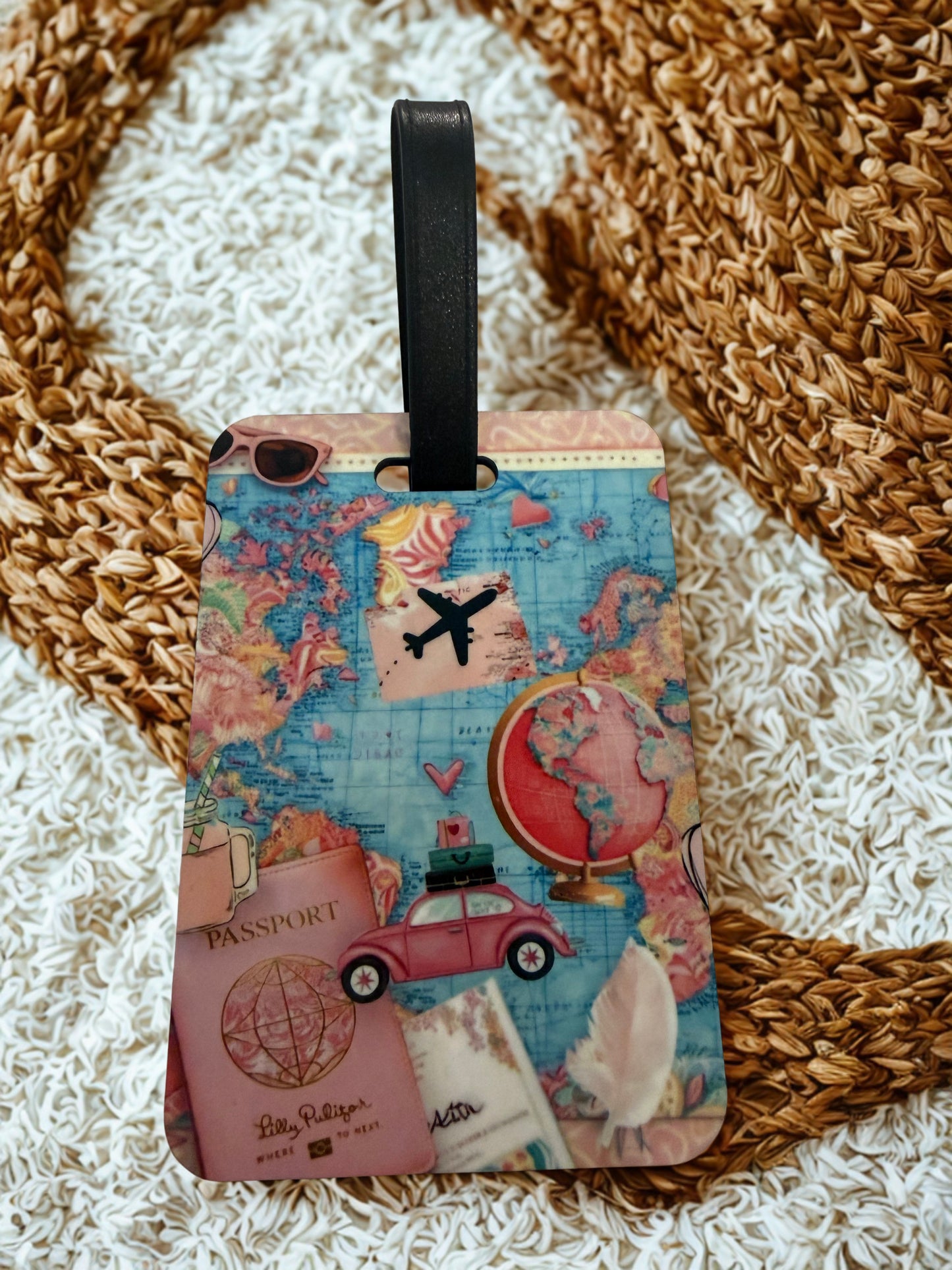 Travel the world Luggage Tag