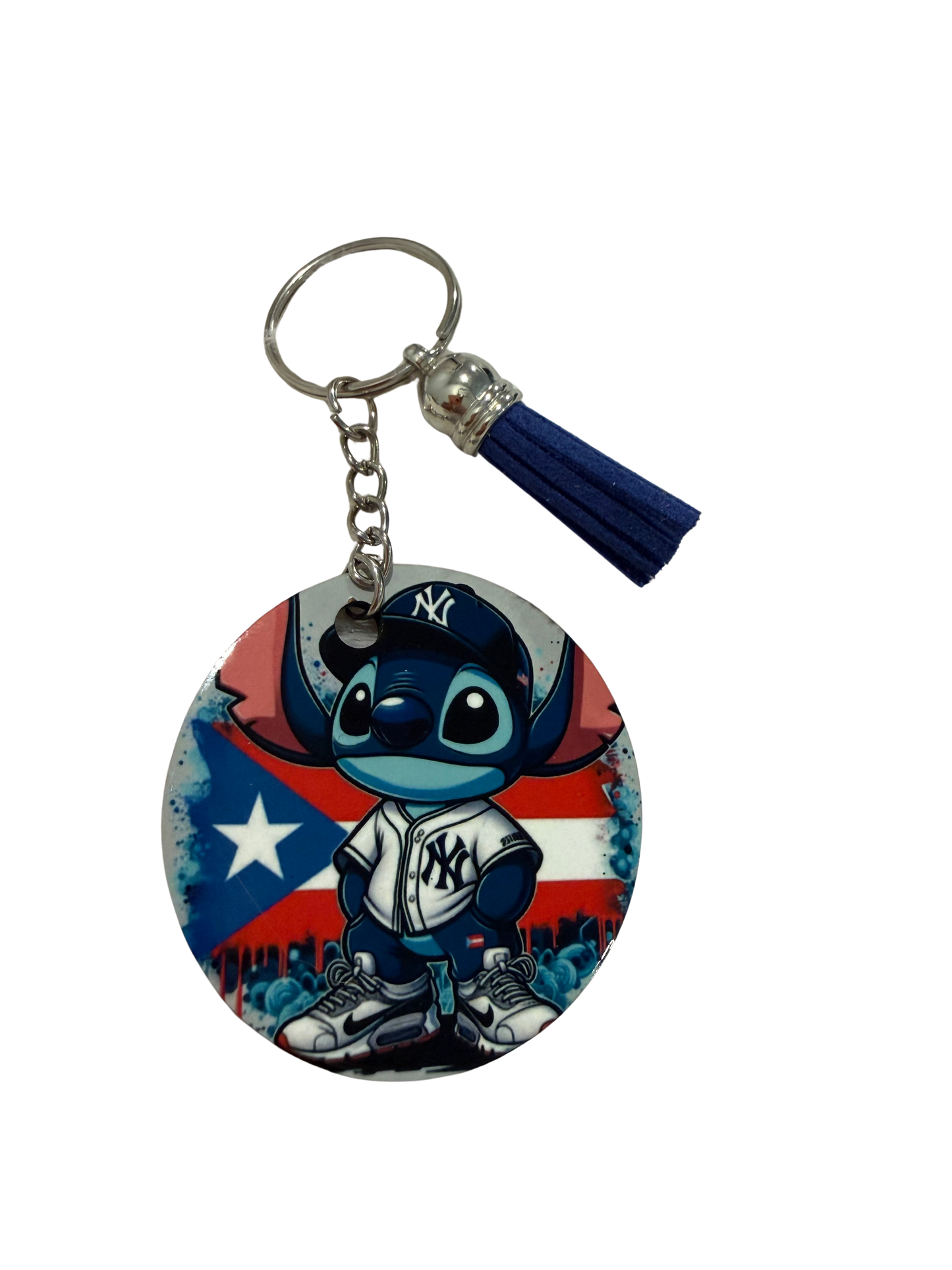 Nuyorican Stitch Keychain