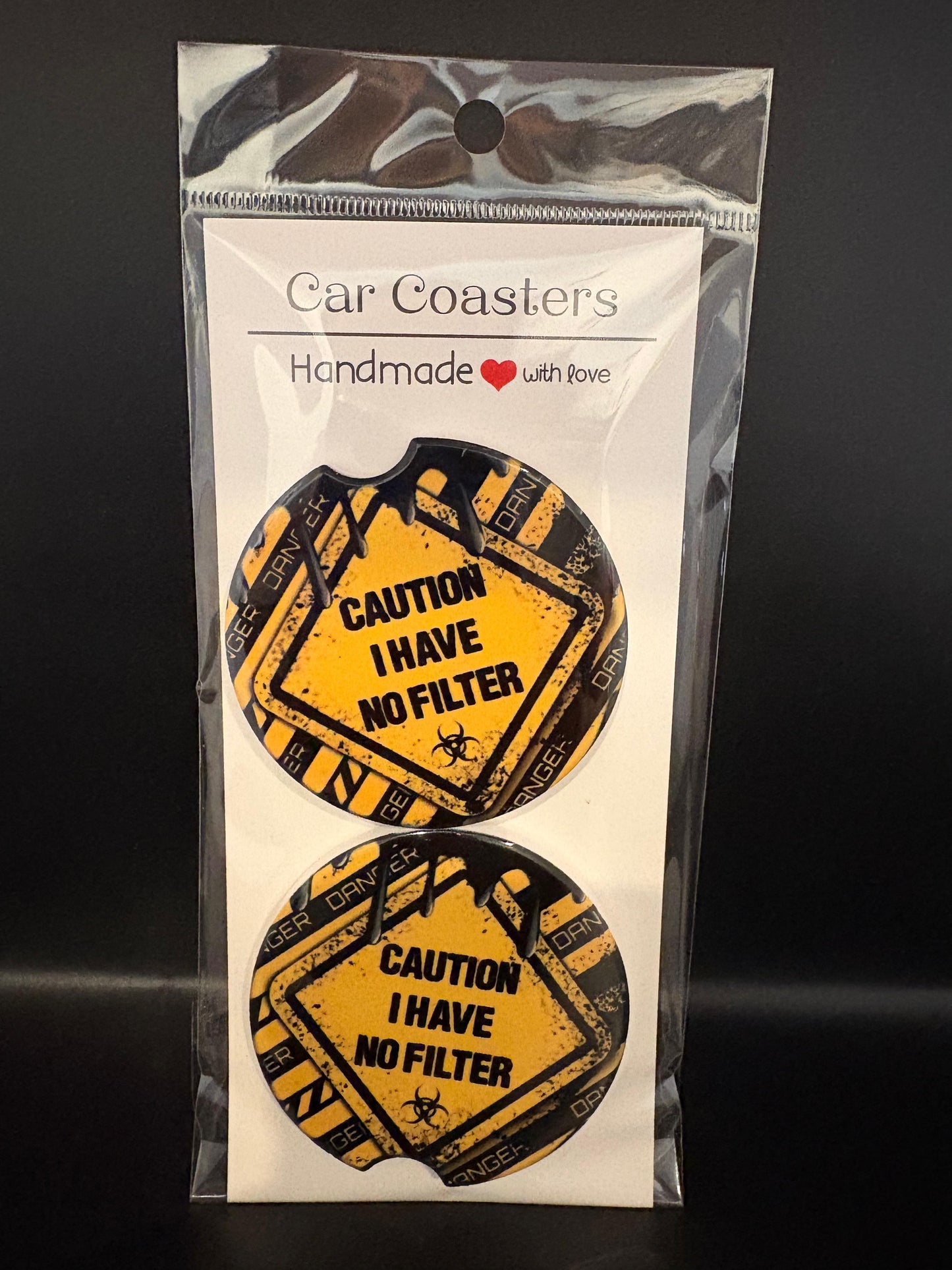 No Filter Car Coasters