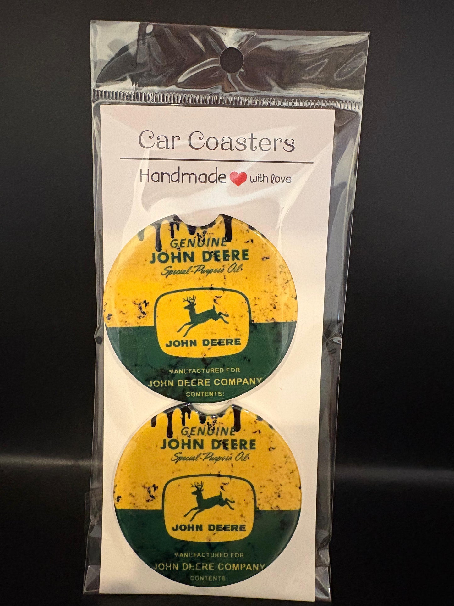 John Deere Car Coasters