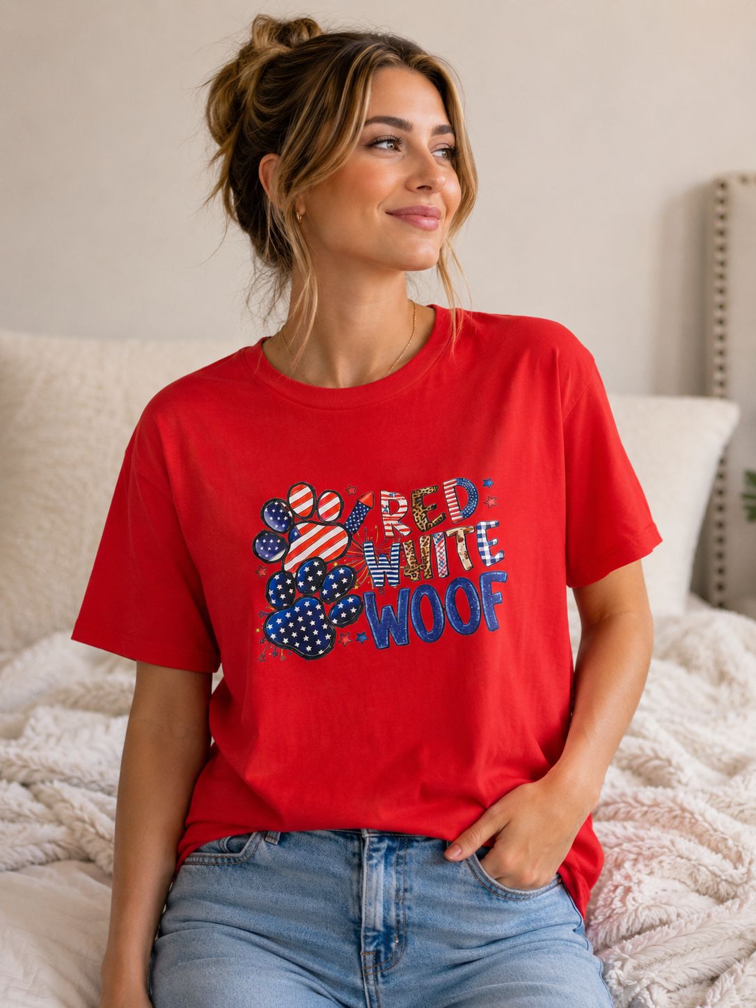 Red White Woof