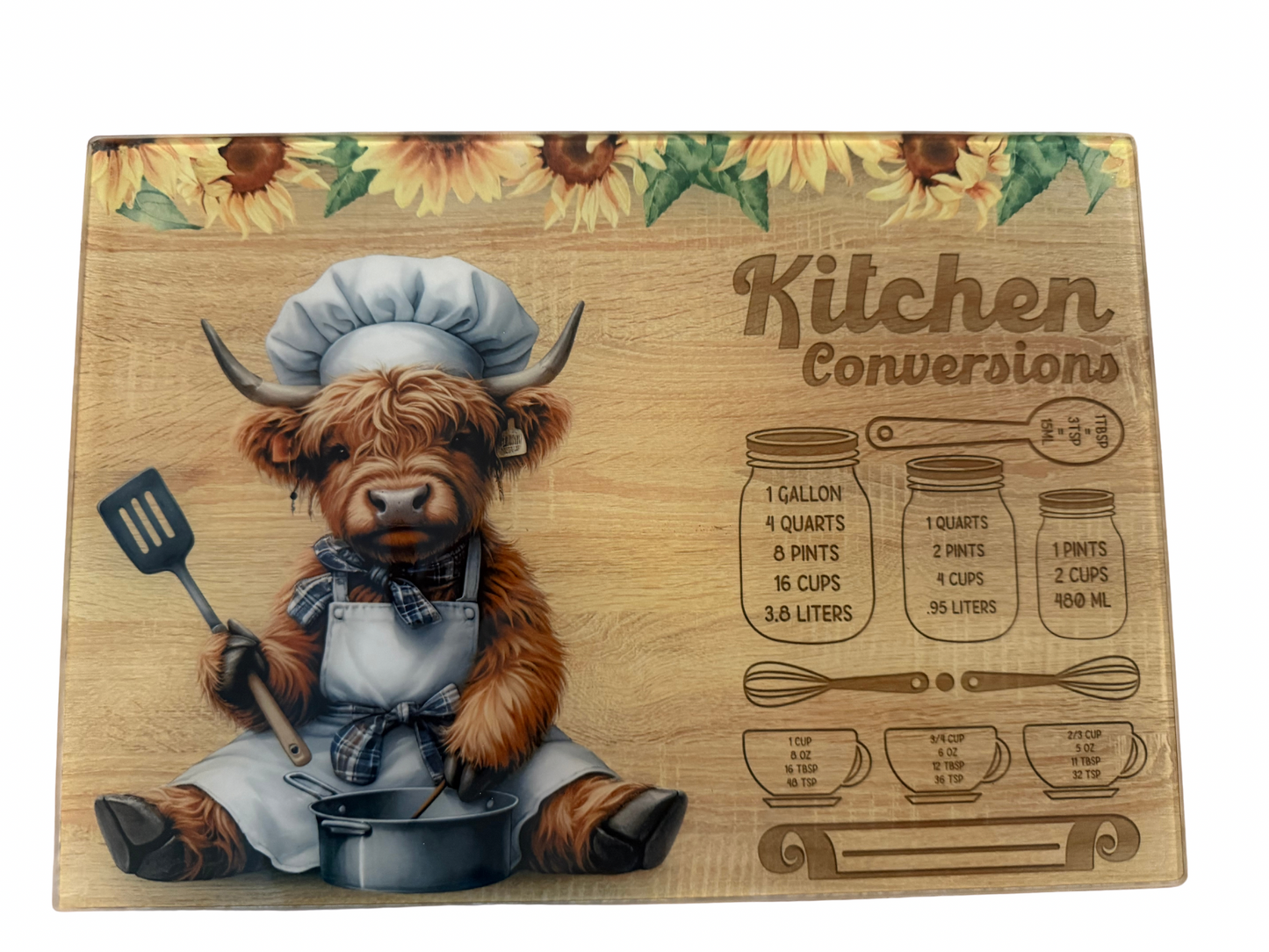 Kitchen Conversion Cutting Board