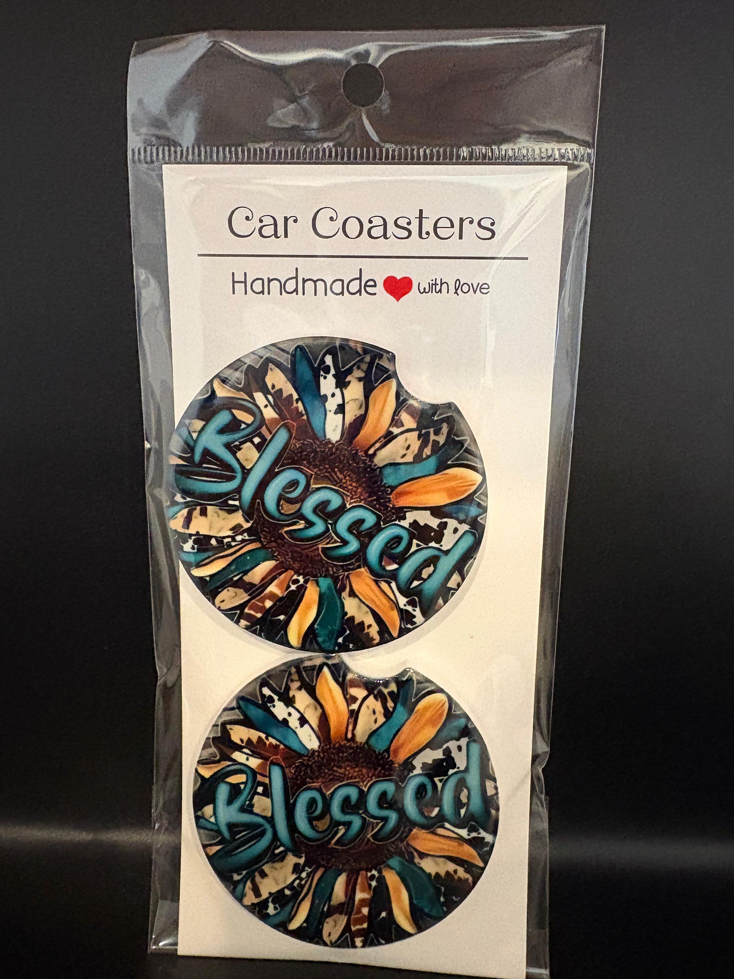 Blessed Car Coasters