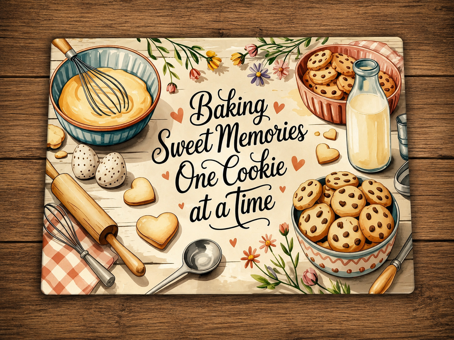 Baking Sweet Memories Cutting Board