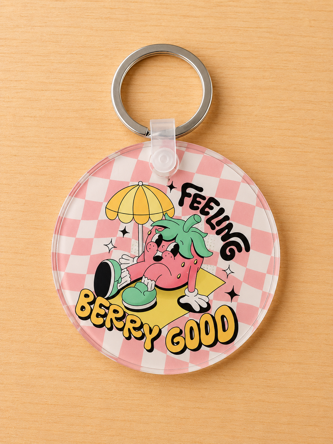Feeling Berry Good Keychain