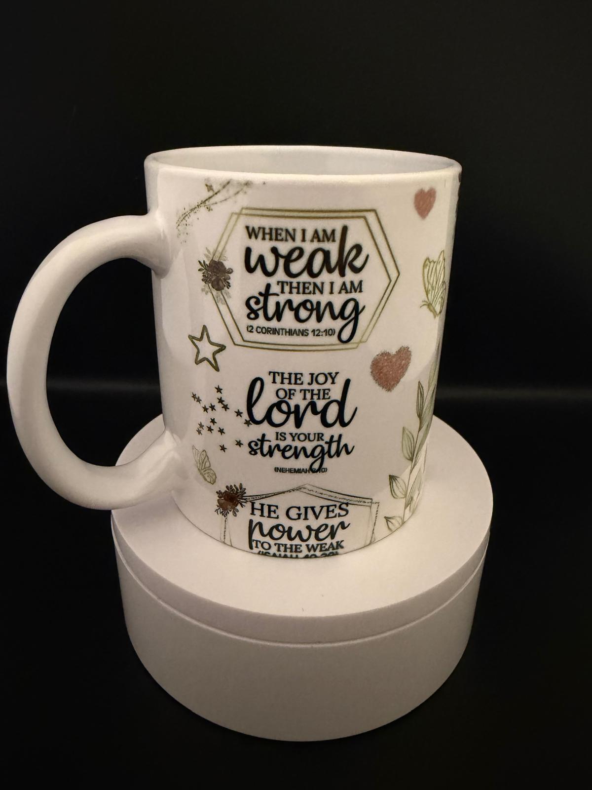 With God all things are possible Mug
