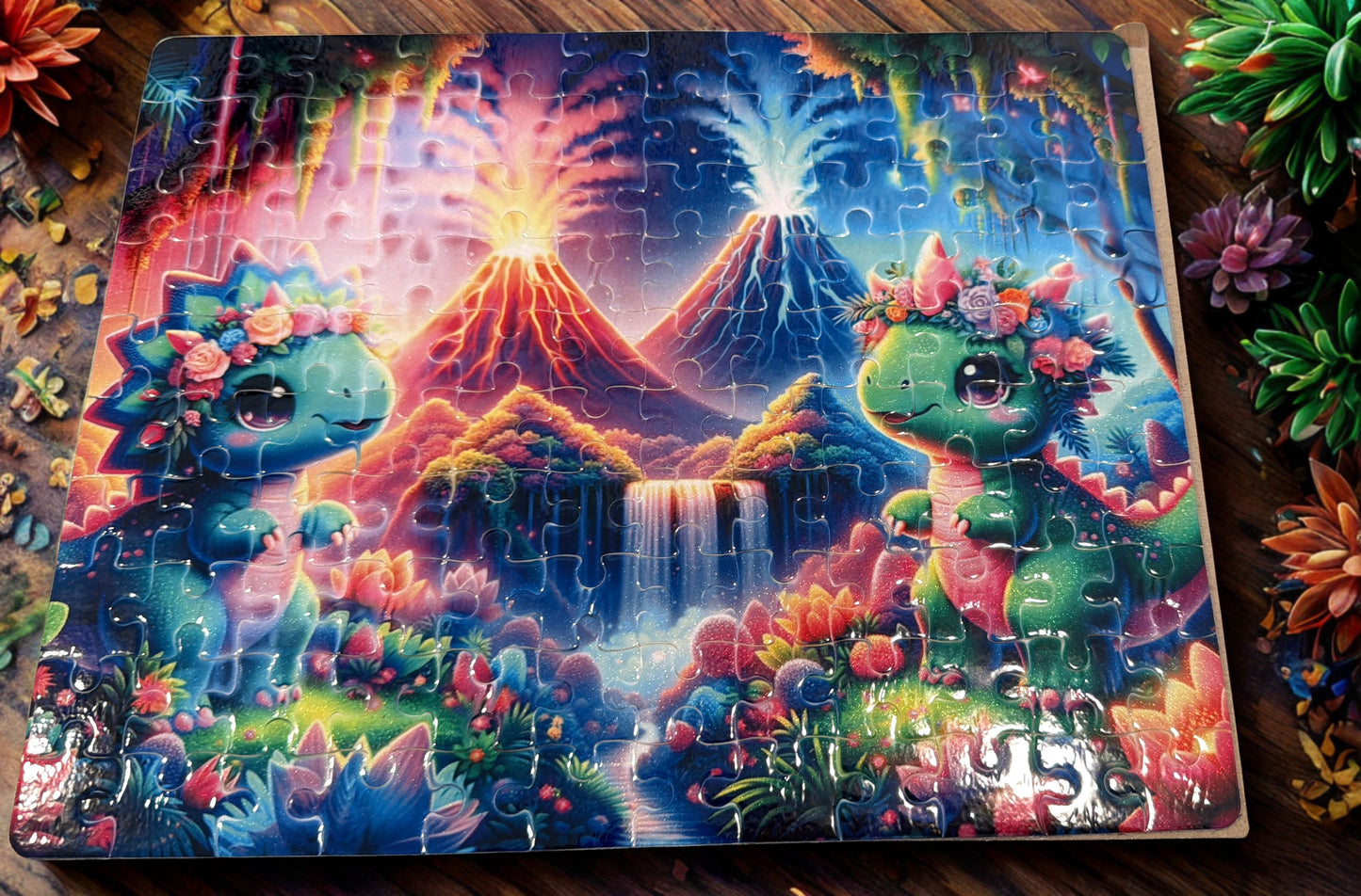 Girly Dino Puzzle