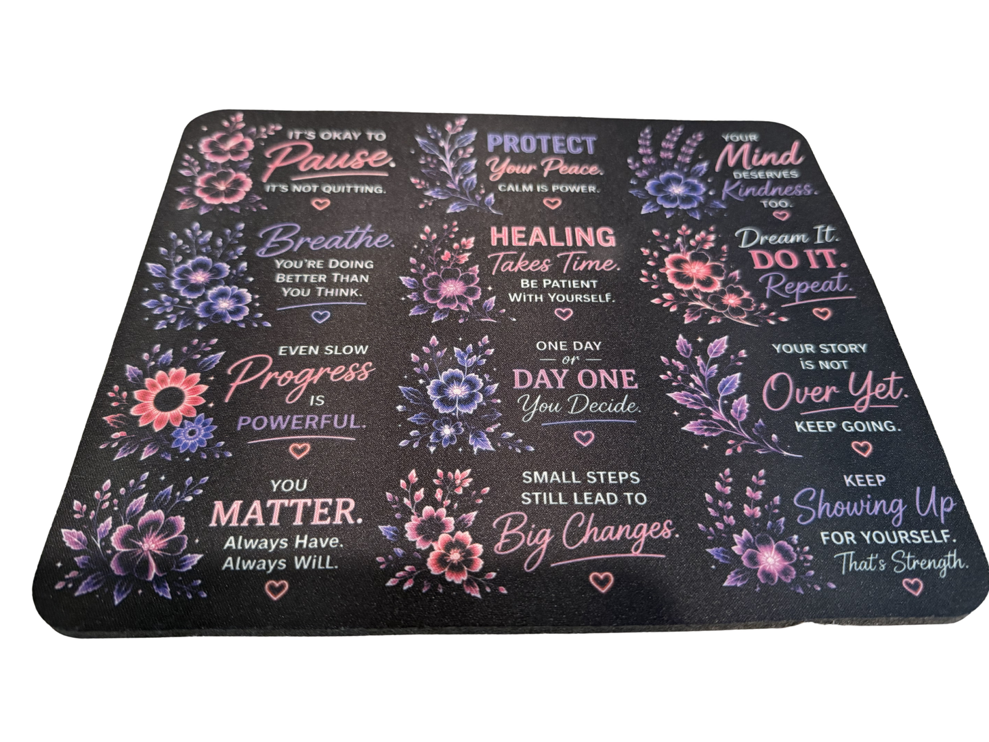 Healing takes time Mouse Pad