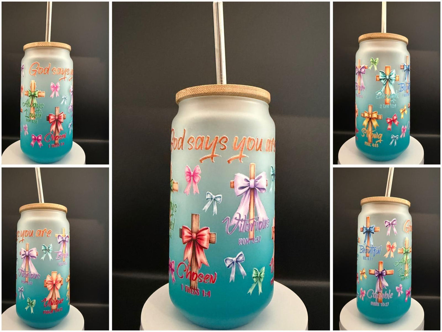 Glass tumblers