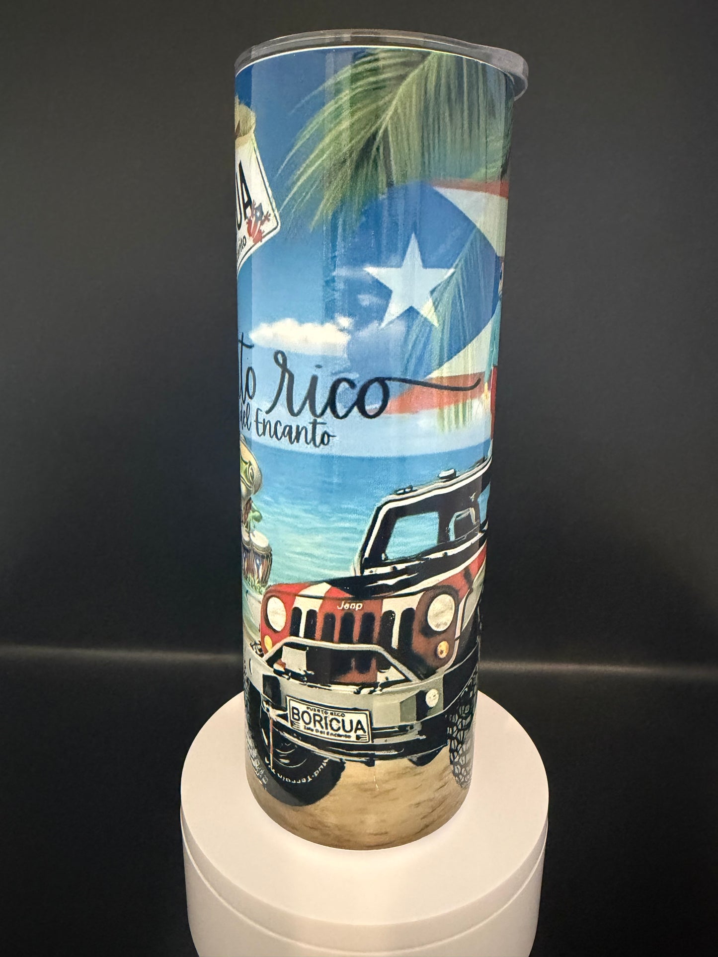 Bad Bunny PR Jeep Tumbler