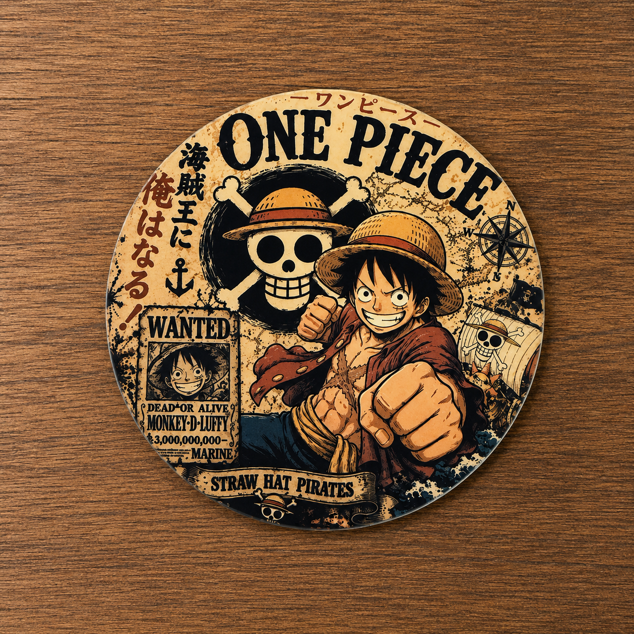 One Piece Coasters