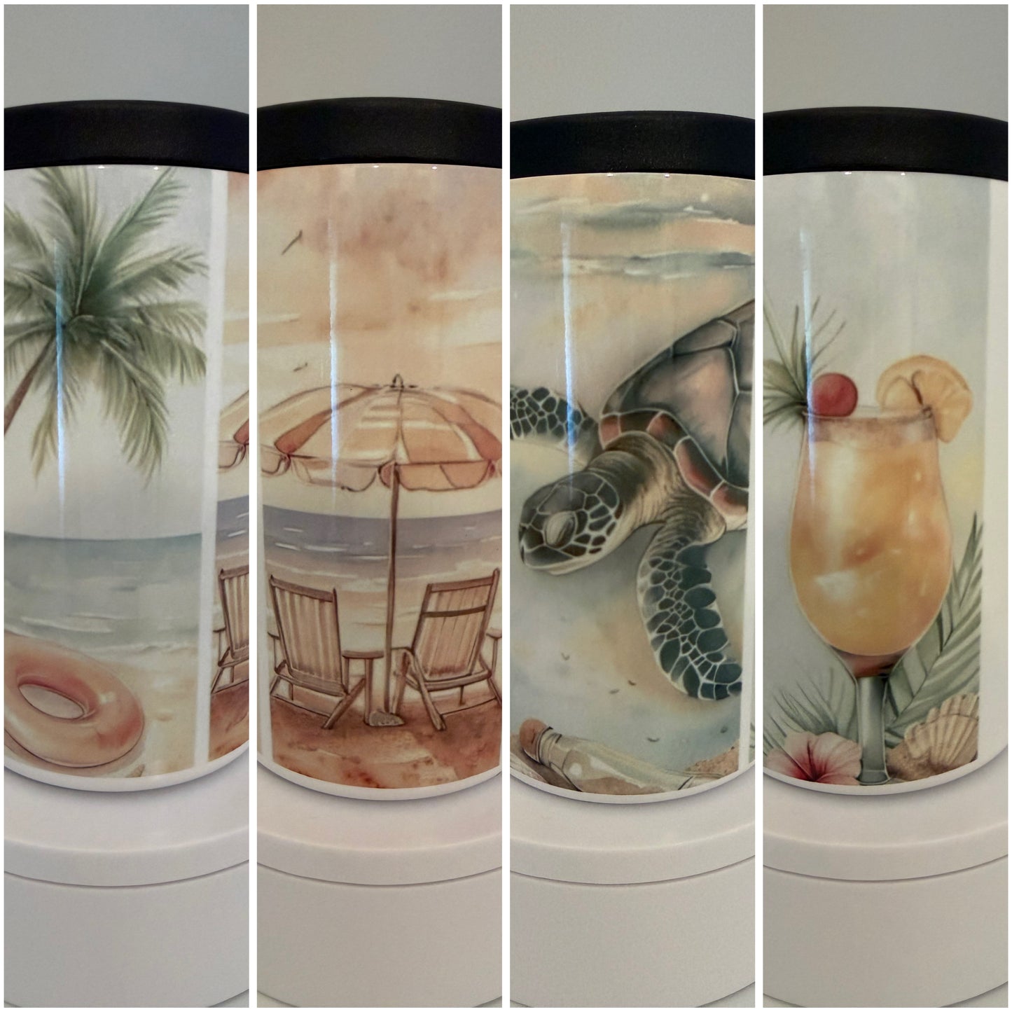 Summer Vibes Can Cooler