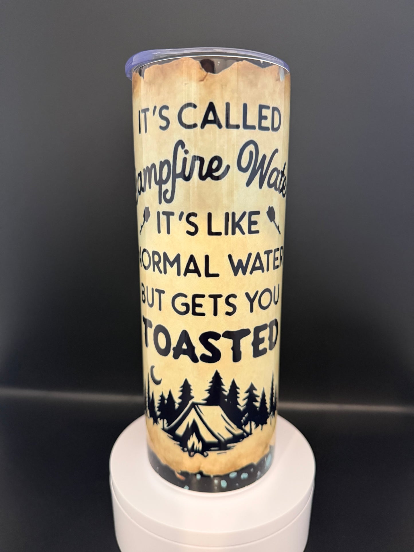 Campfire Water Tumbler