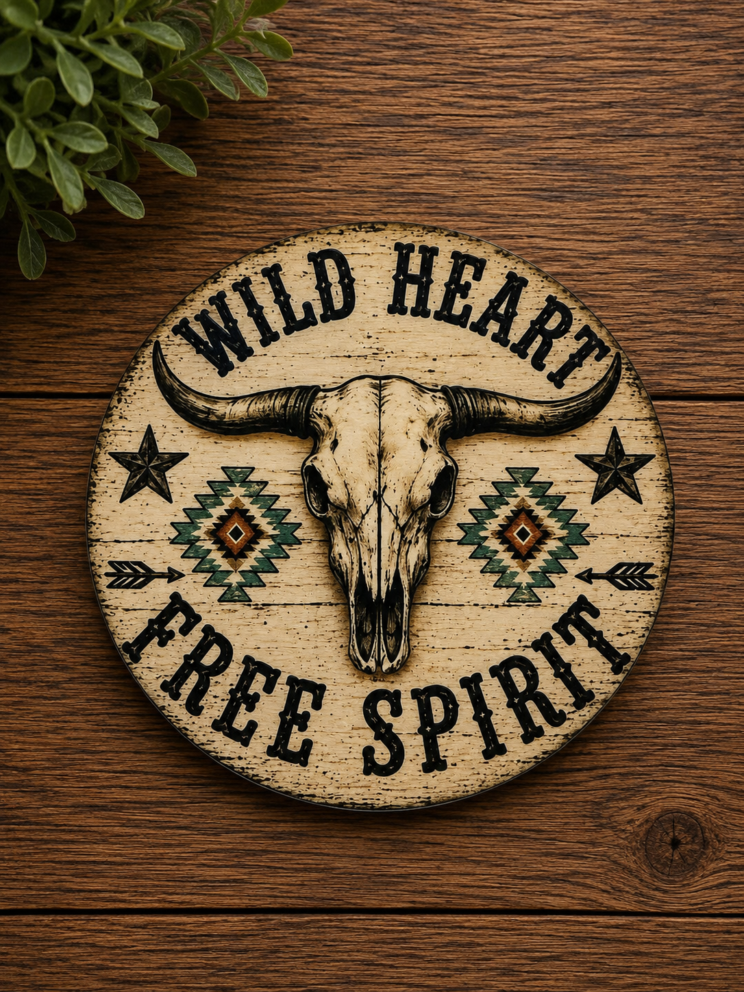 Western Rustic Coasters
