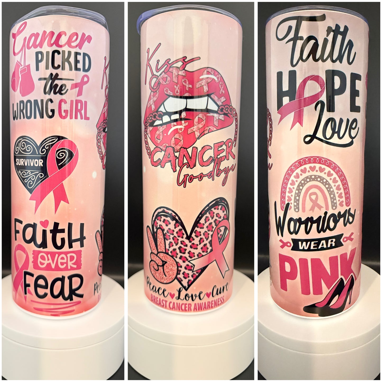 Breast Cancer Awareness Tumbler