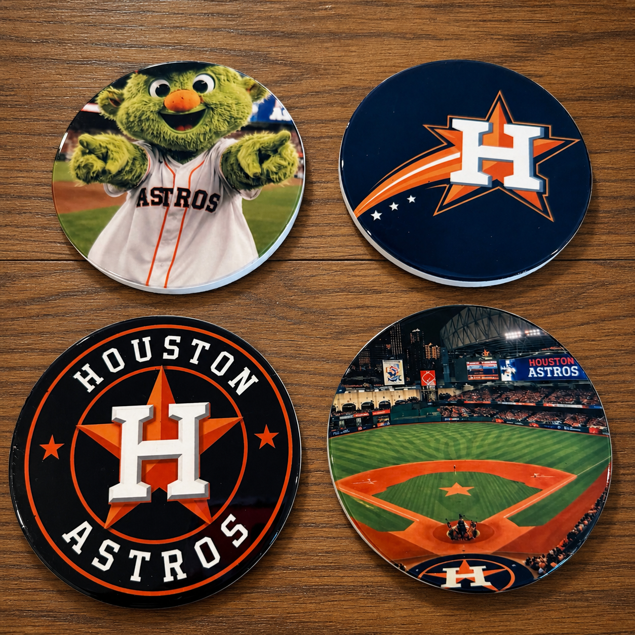 Houston Astros Coasters