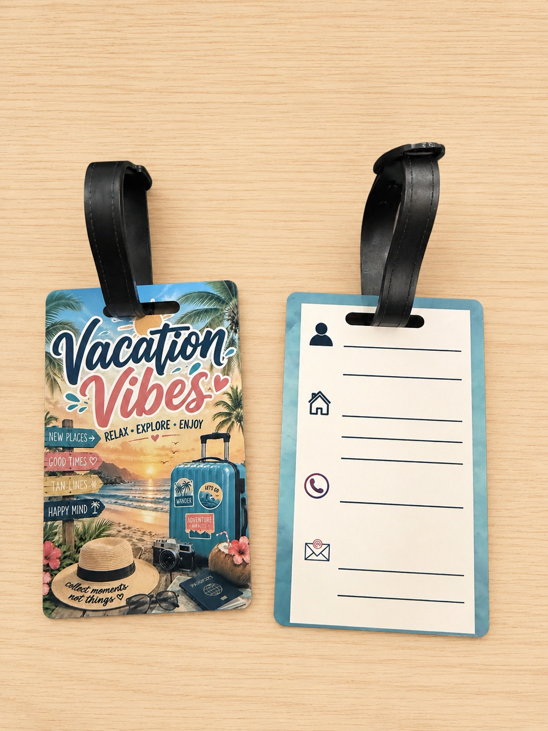 Vacation Vibes Luggage Tag