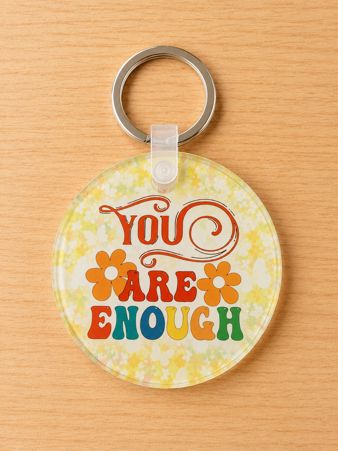 You Are Enough Keychain