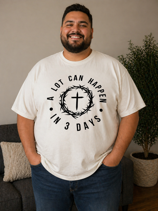 A lot can happen in 3 days