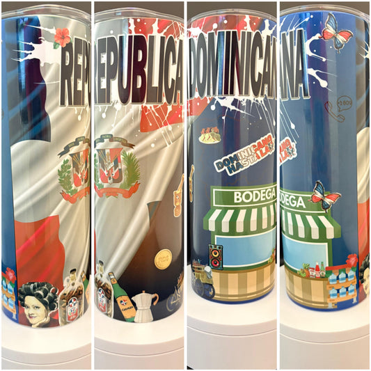 Republica Dominicana Tumbler