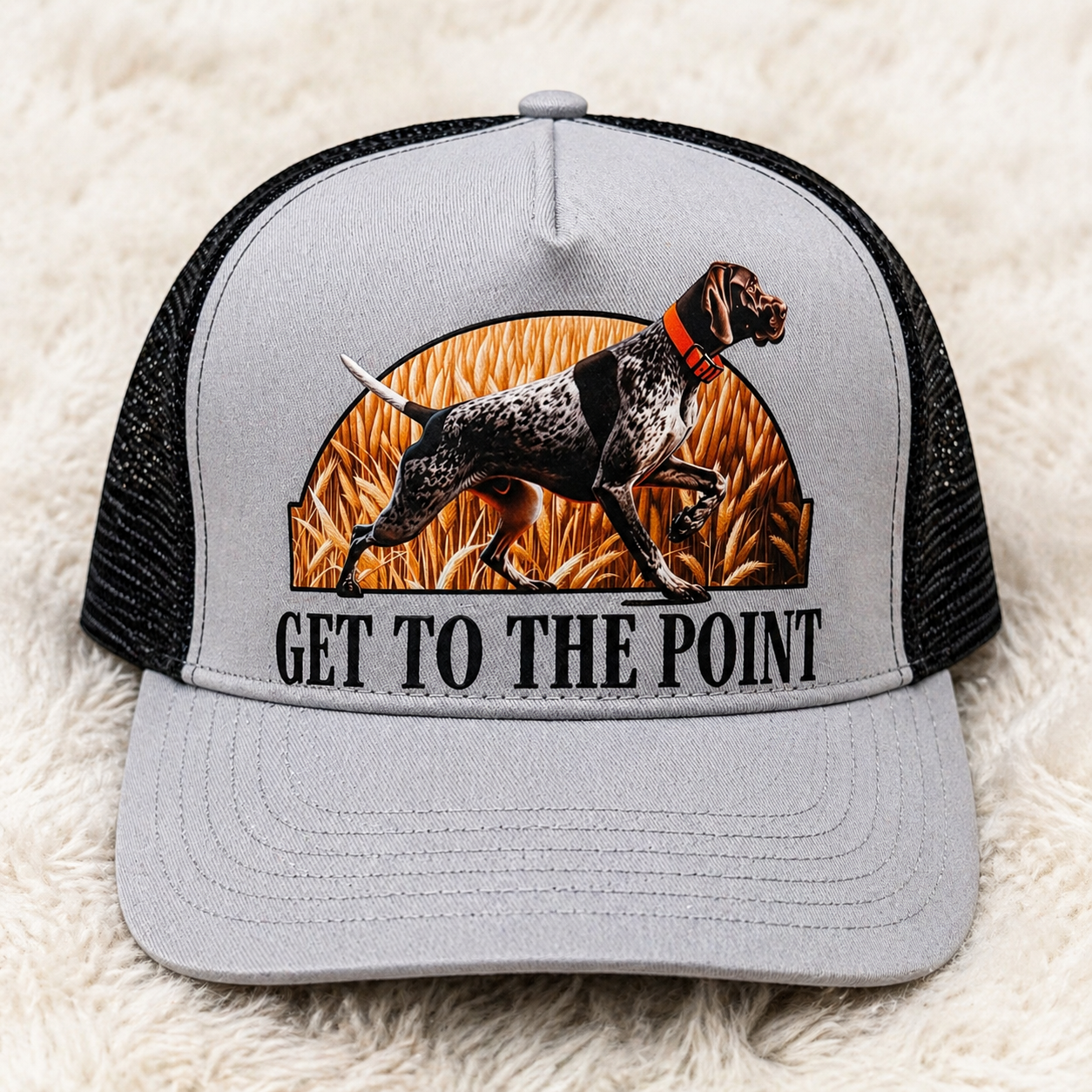 Get to the point Trucker Hat