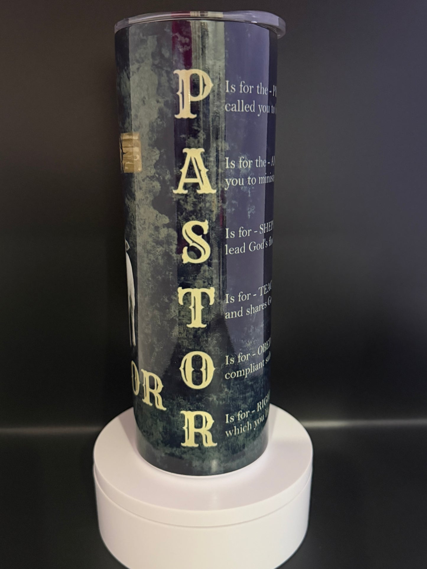 Pastor Tumbler