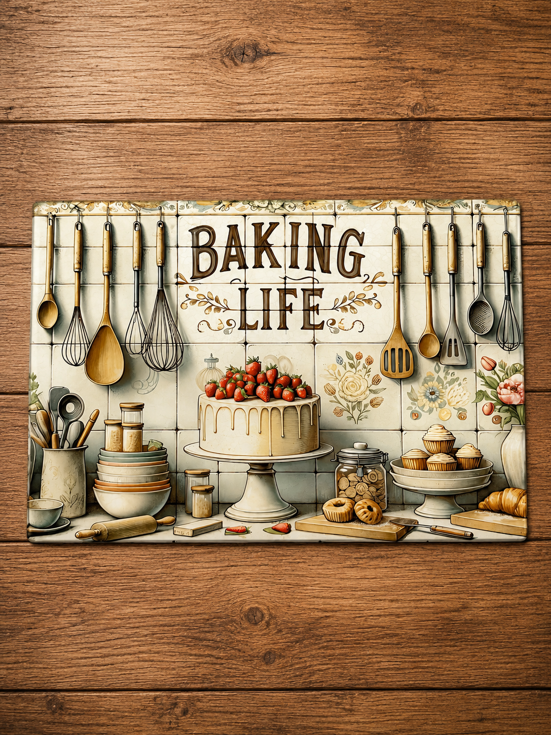 Baking Life Cutting Board