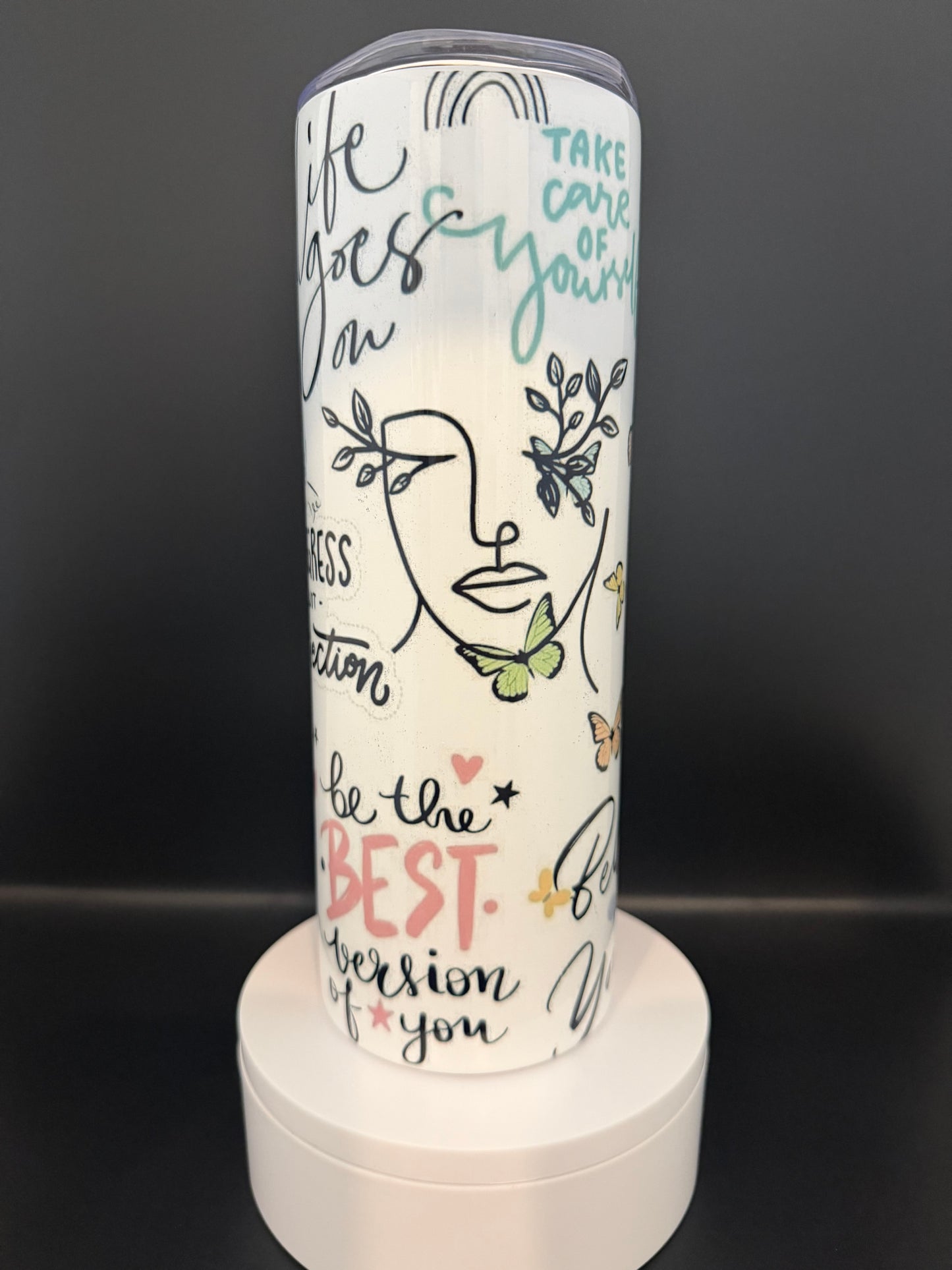 Progress not Perfection Tumbler
