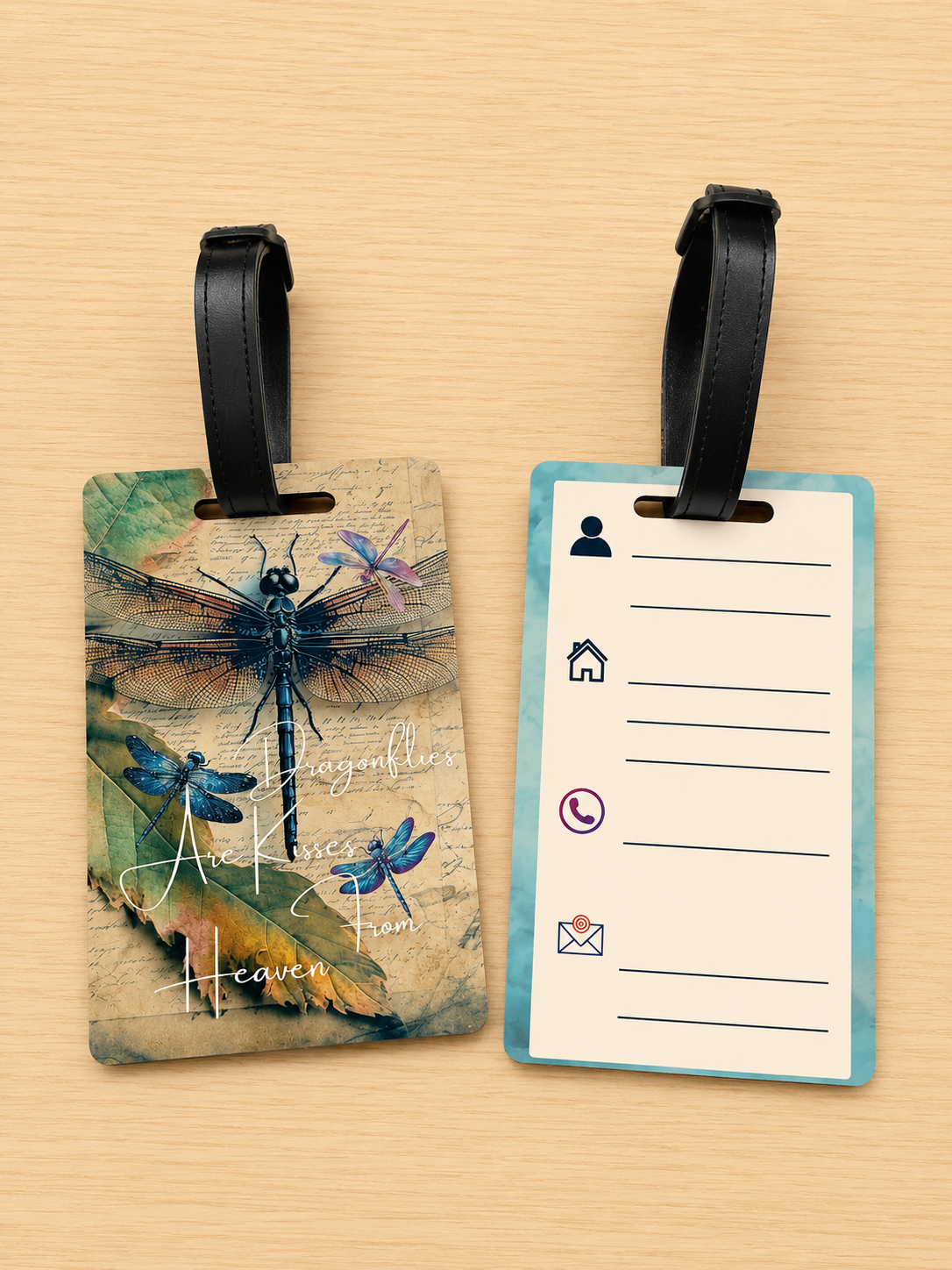 Kisses from Heaven Luggage Tag