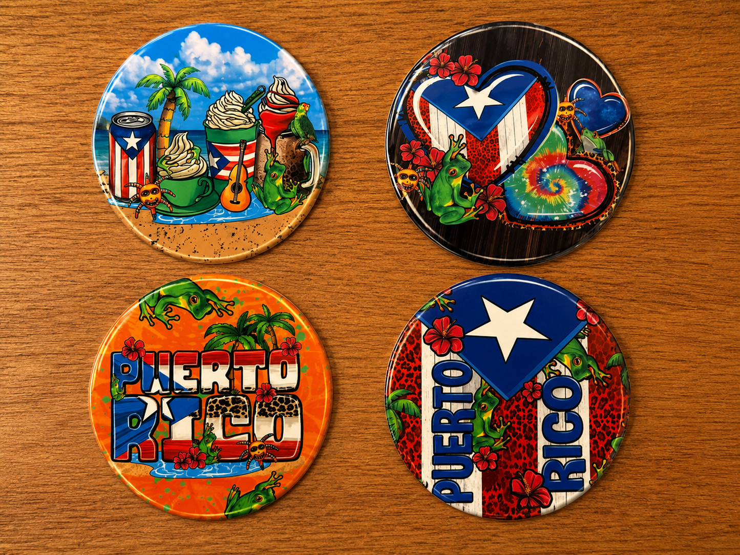 Puerto Rico Coasters