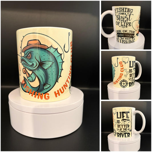 Fishing Hunting Club Mug