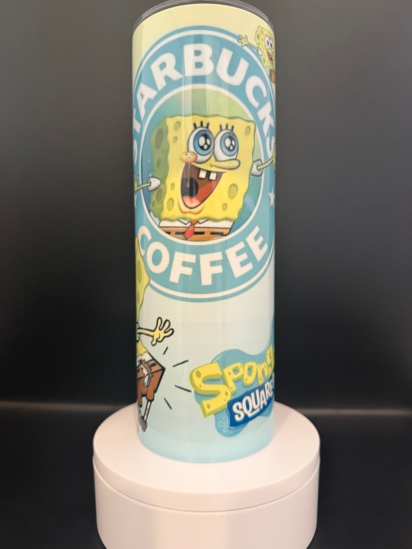 Spongebob Starbucks Coffee Tumbler