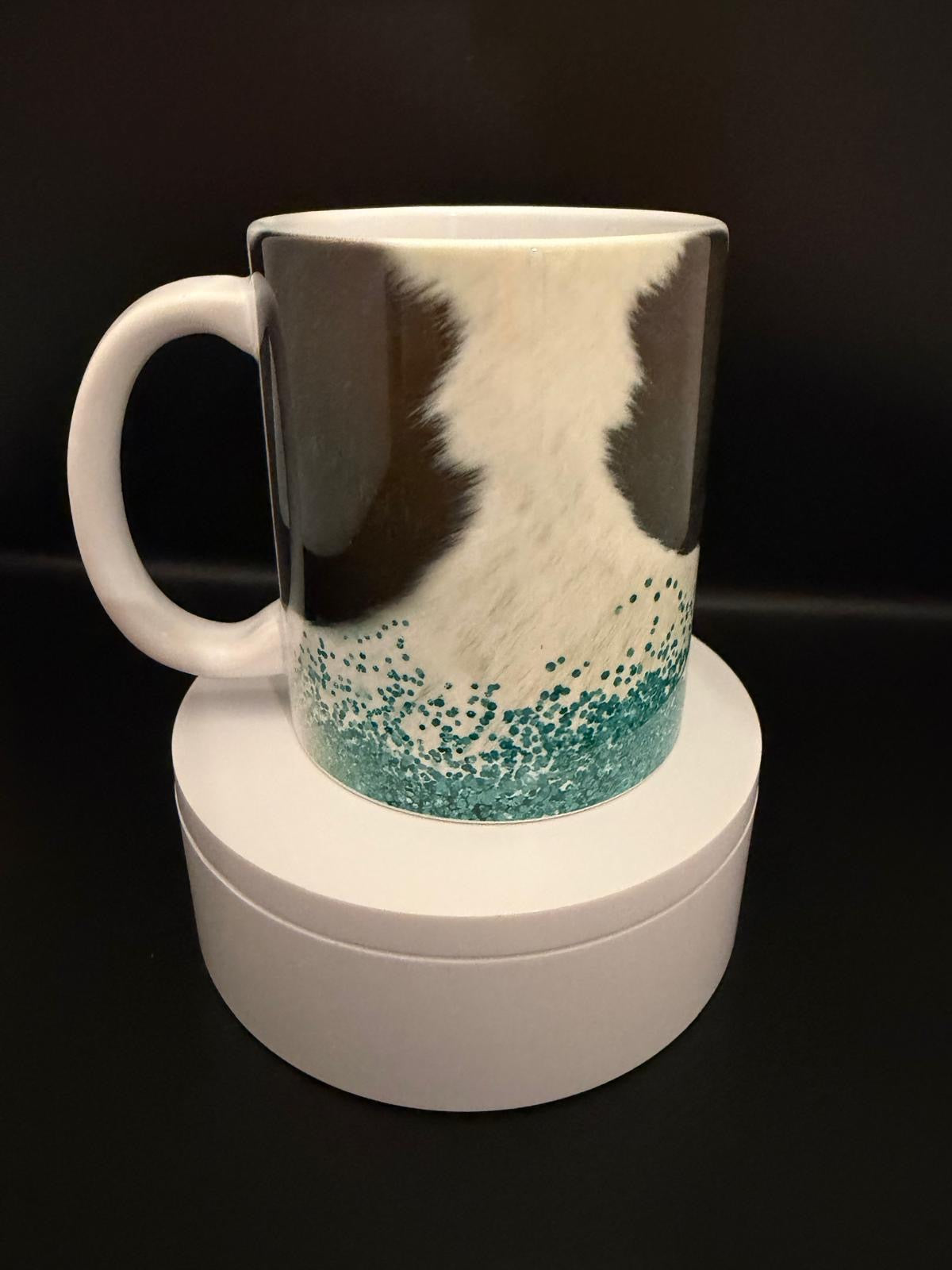 Cow Print Mug