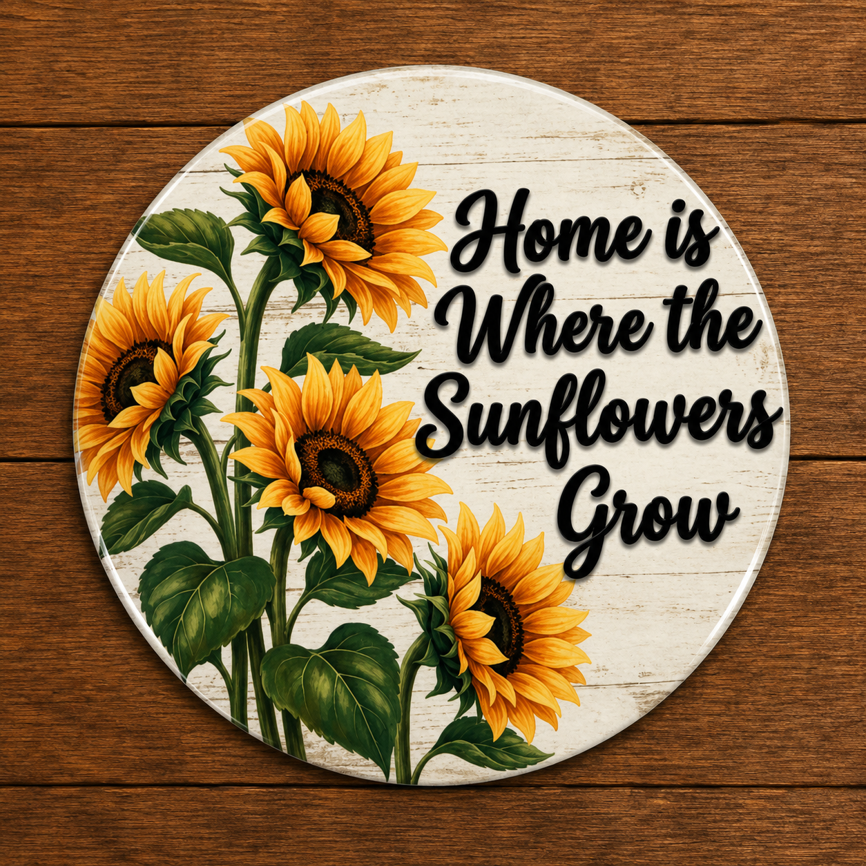 Sunflower Coasters