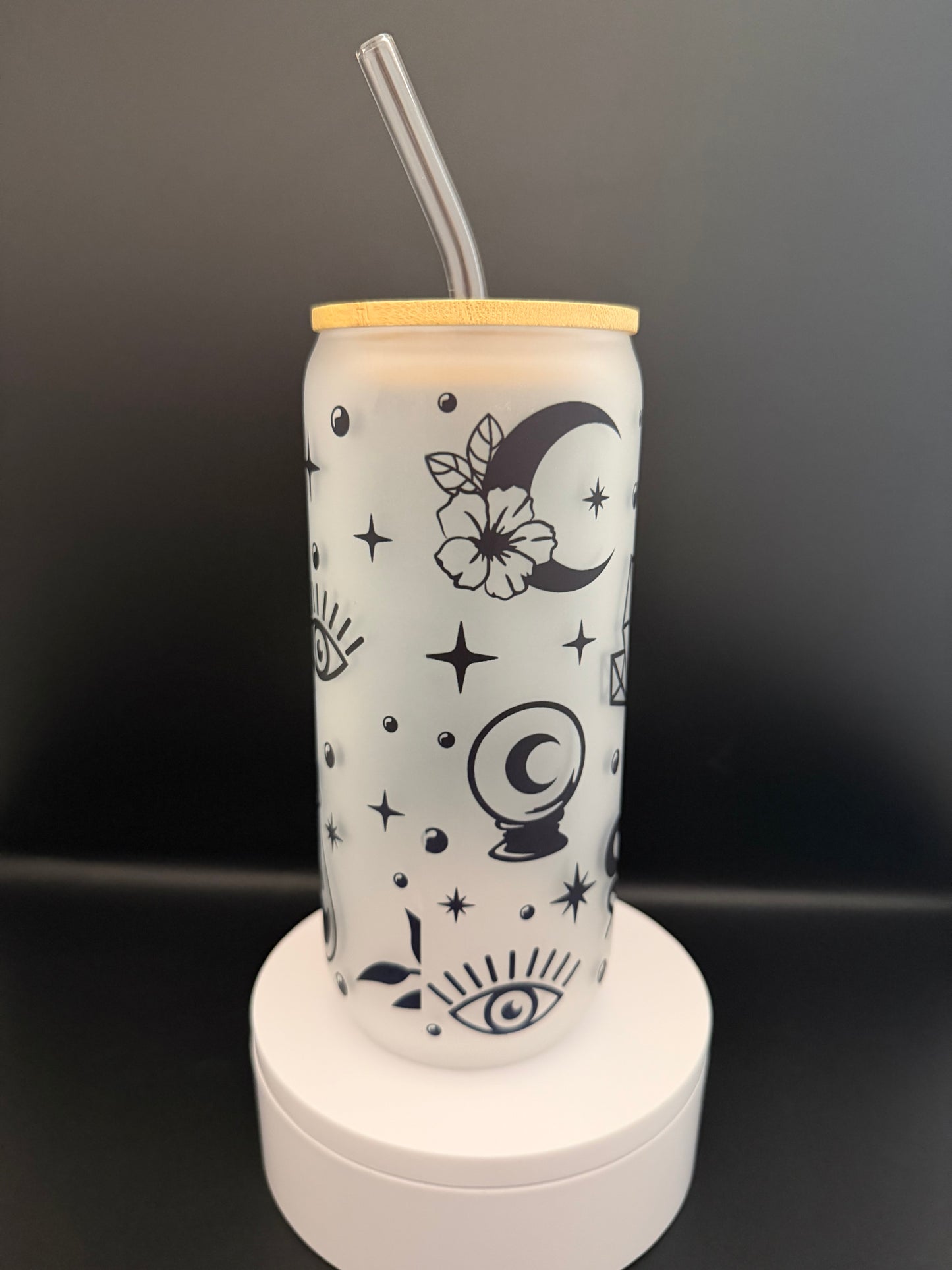 Dark Note Frosted Tumbler