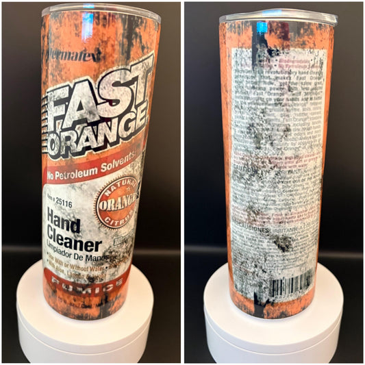 Fast Orange Tumbler