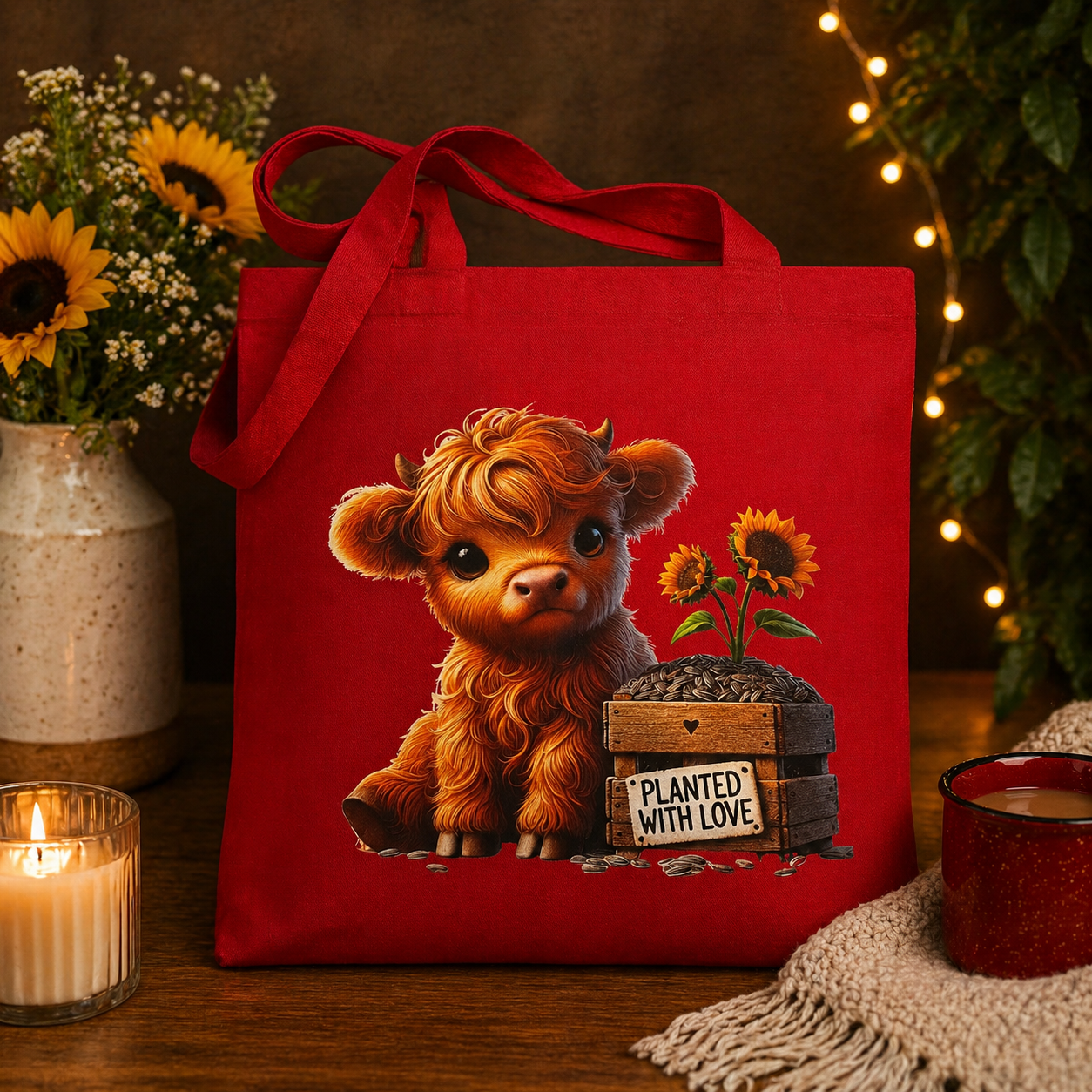 Planted with Love Tote Bag