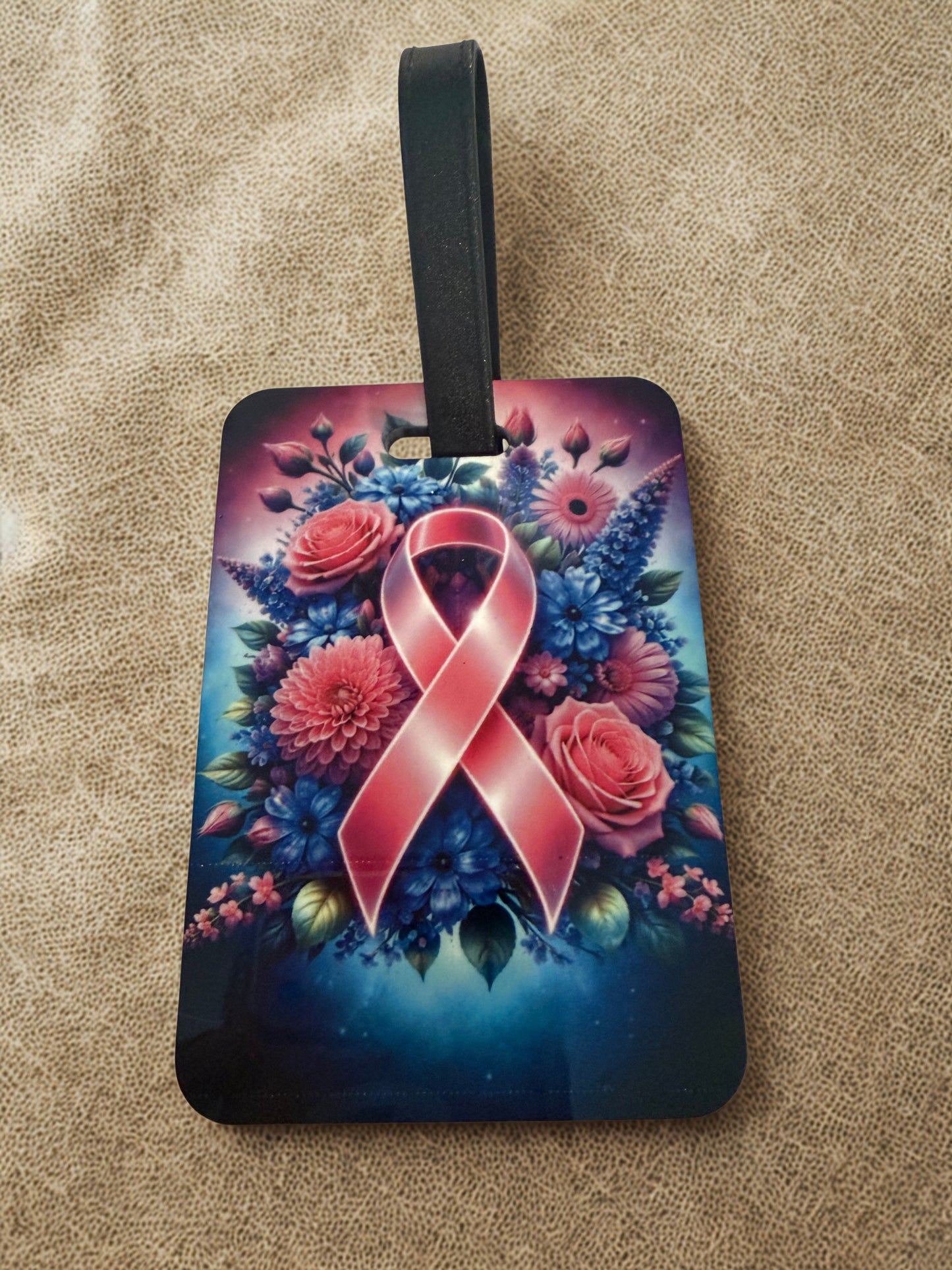 Breast Cancer Awareness Luggage Tag