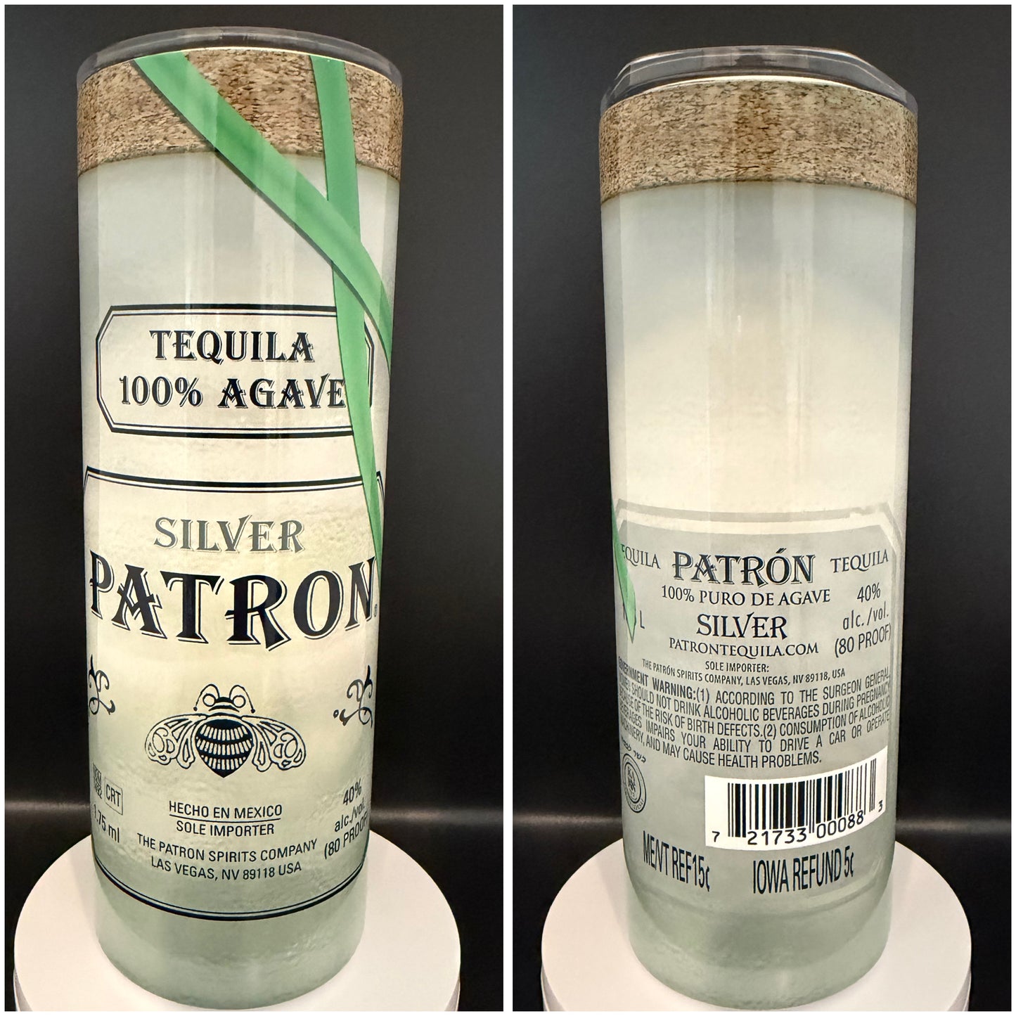 Silver Patron Tumbler