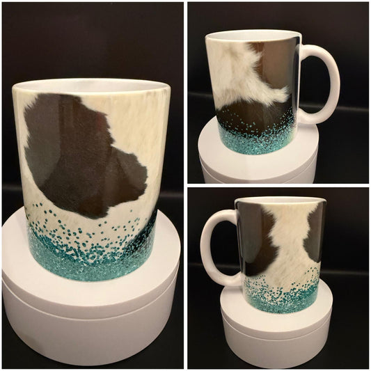 Cow Print Mug
