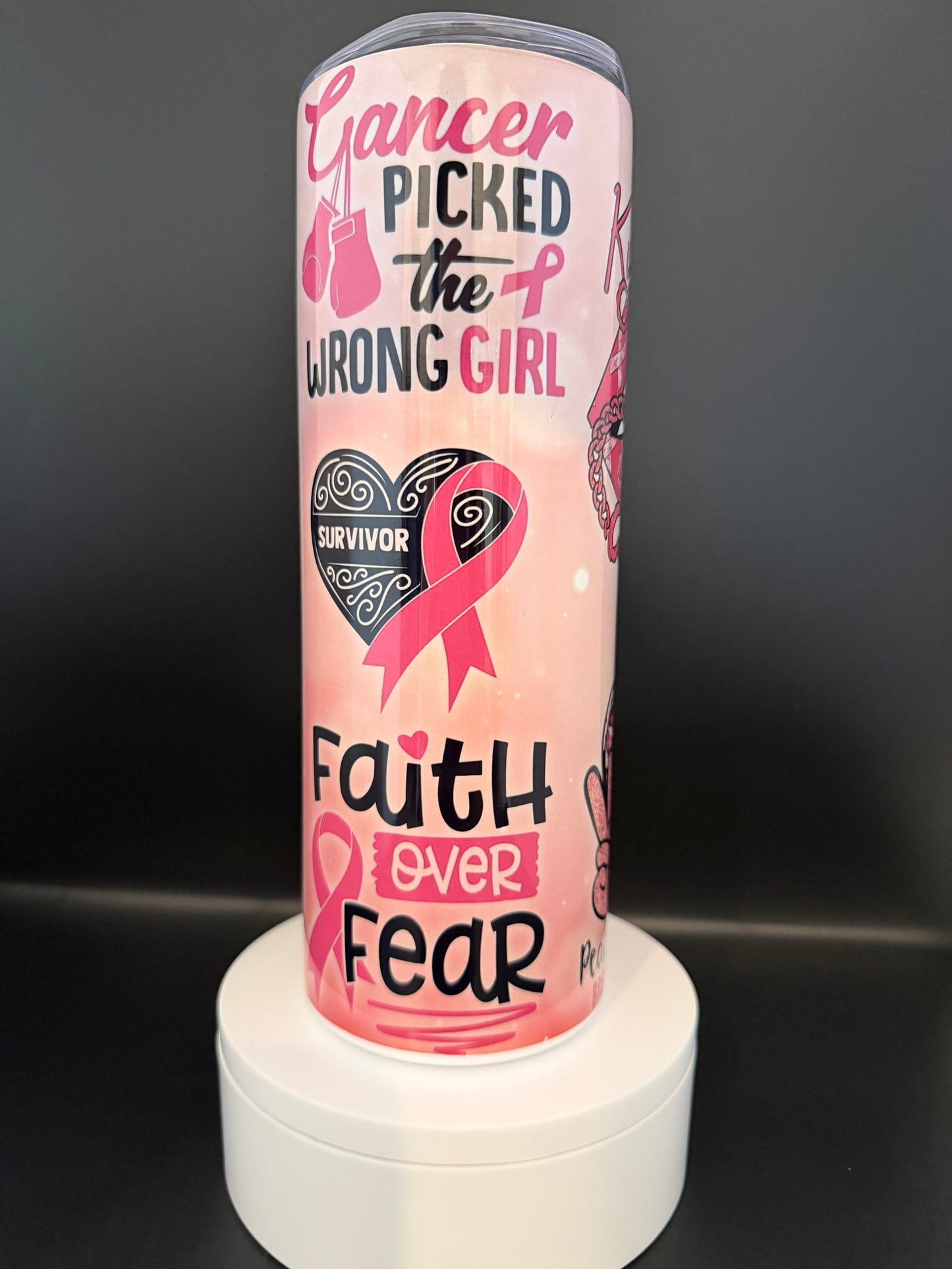 Breast Cancer Awareness Tumbler