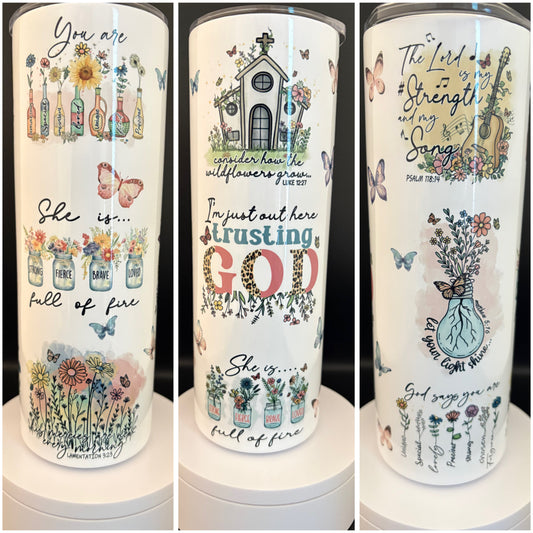 Trusting God Tumbler
