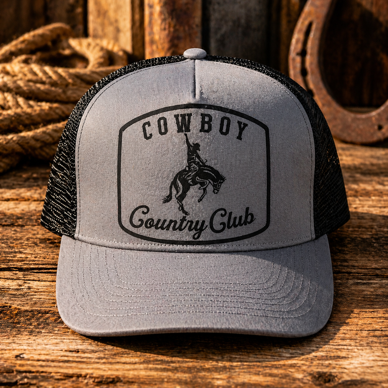 Cowboy Trucker Hat