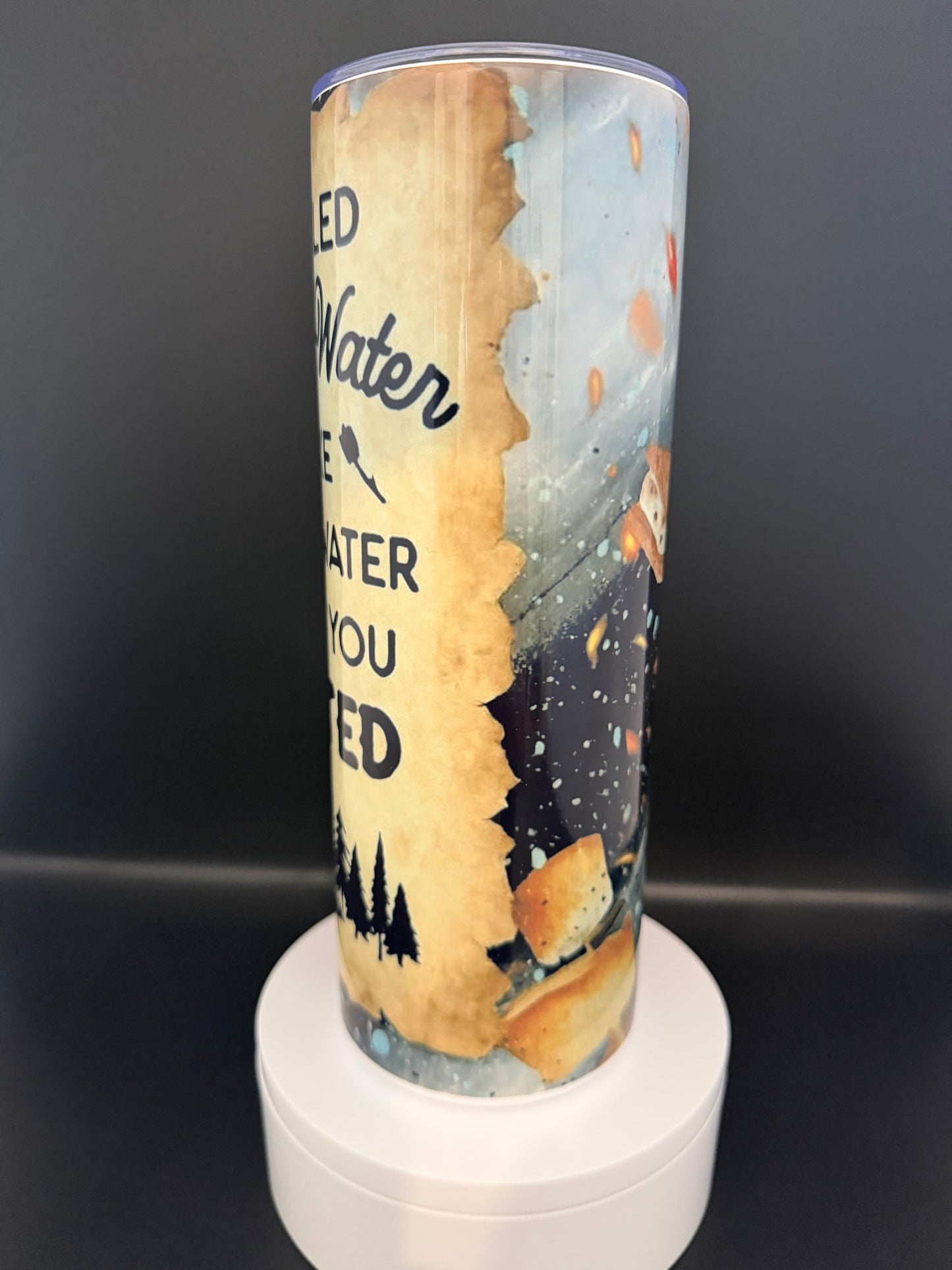 Campfire Water Tumbler