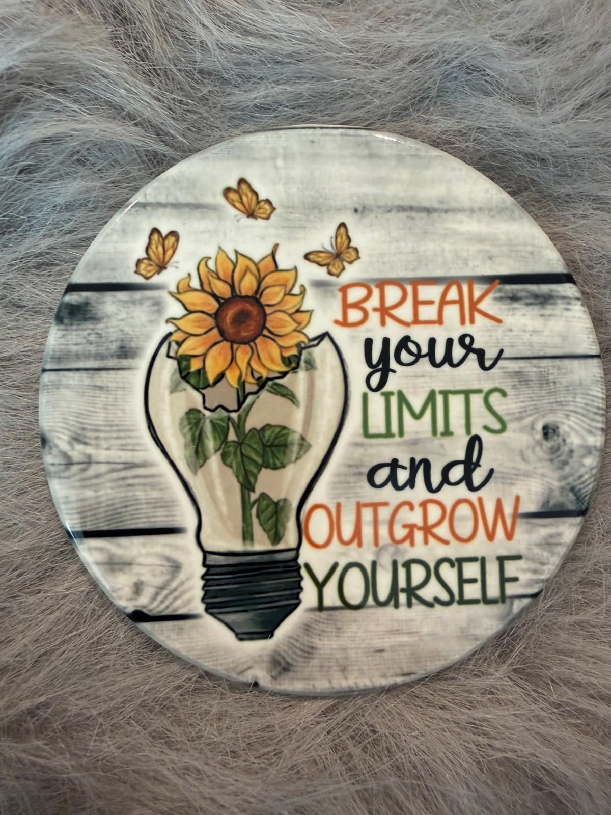 Sunflower Inspirational Coasters