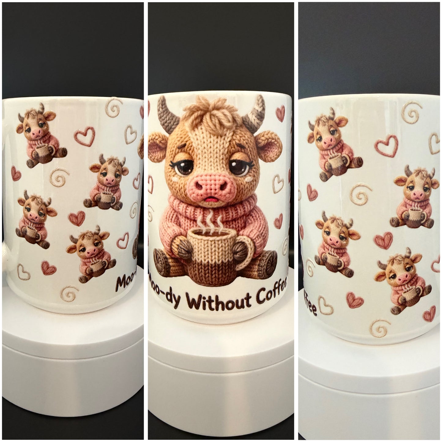 Moo-dy Without Coffee Mug
