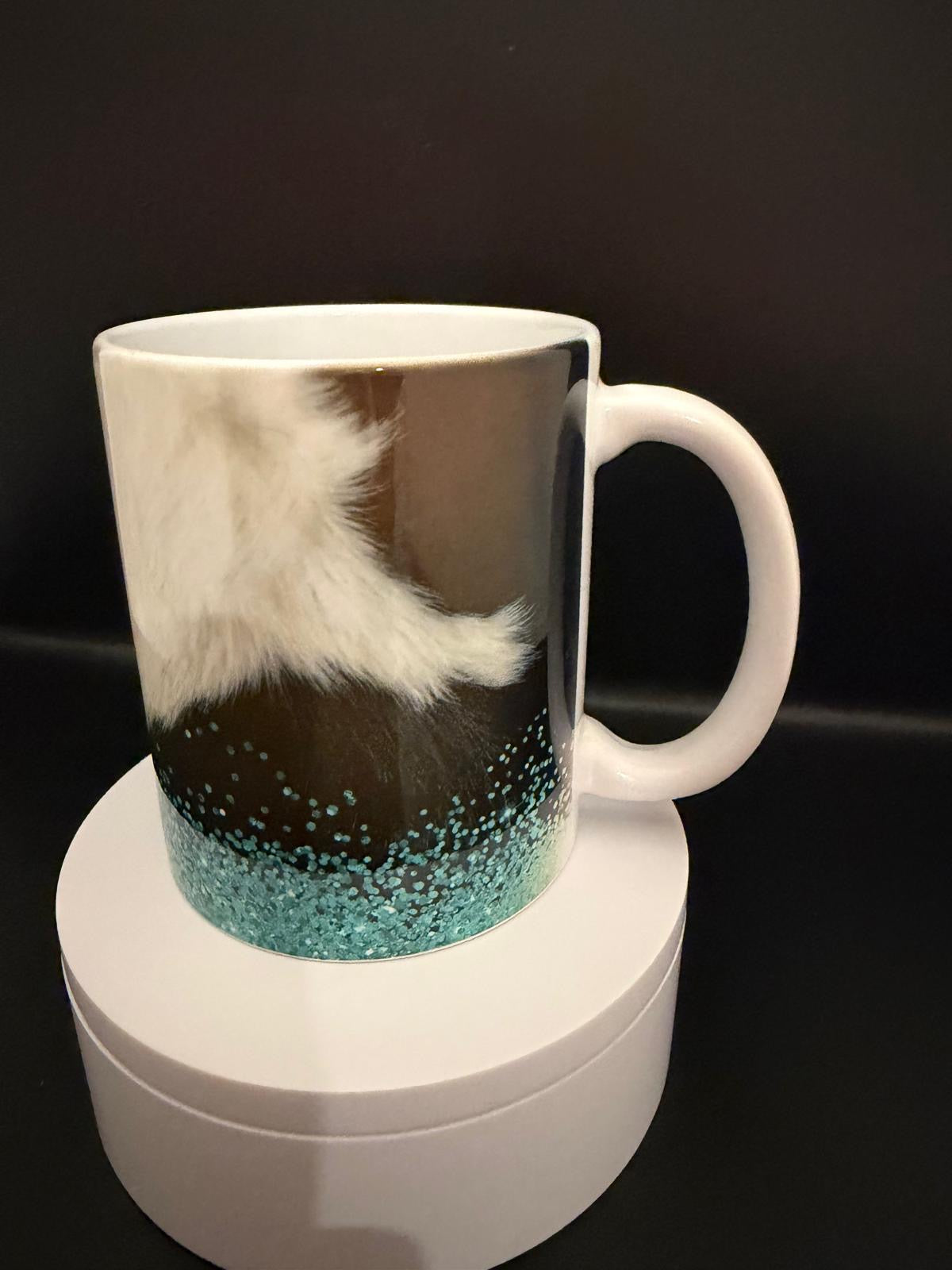 Cow Print Mug