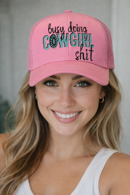 Busy doing Cowgirl Shit