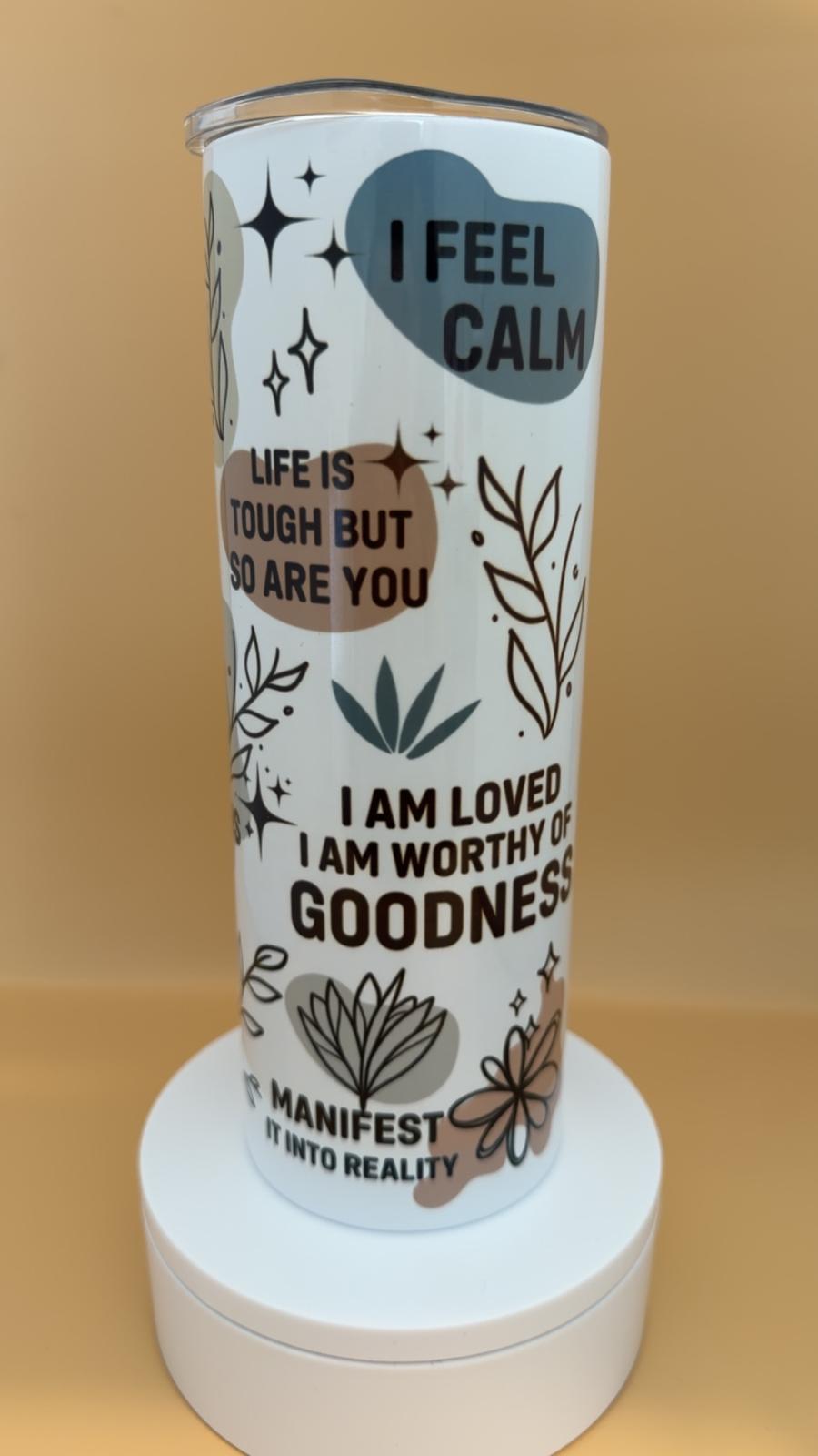 Mom Daily Affirmations Tumbler