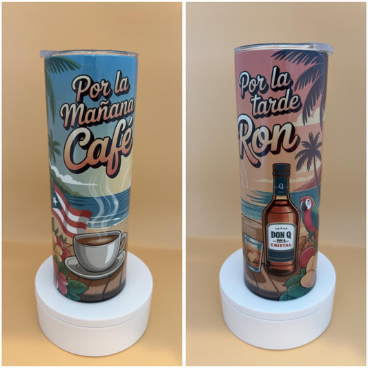 Cafe en Puerto Rico Tumbler
